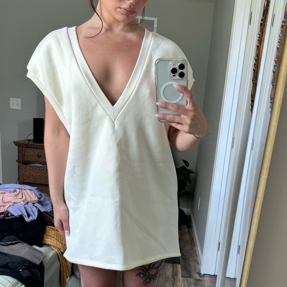 Bershka vest mini dress